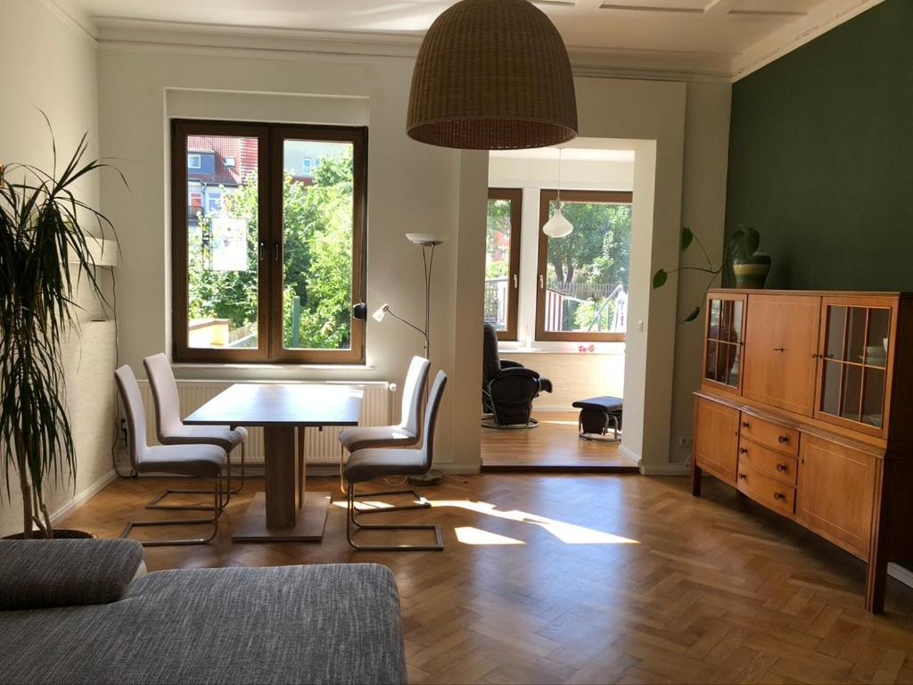Ferienwohnung An Der Gruenen Clara Erfurt Exterior photo